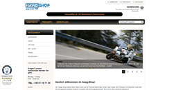 Desktop Screenshot of hawg-shop.de